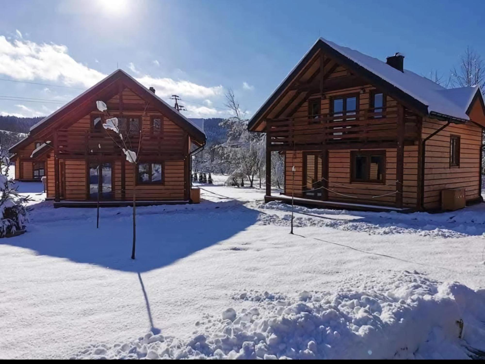 Osada Podroznika - Tel 883-198-802 Caloroczne Domki W Bieszczadach Hoczew Exterior foto